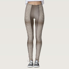 geometrische Kunstrohre für optische Täuschung Leggings