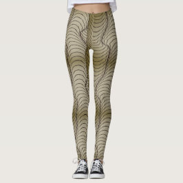 geometrische Kunstrohre für optische Täuschung Leggings
