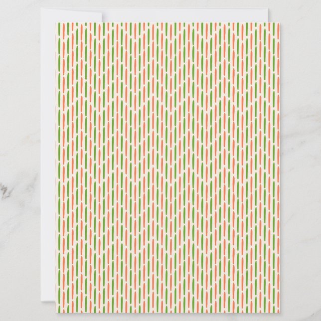 geometrische Linien Scrapbook Papier (Vorderseite)