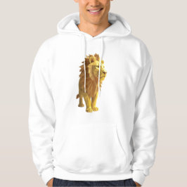 Geometrische Lion Hoodie