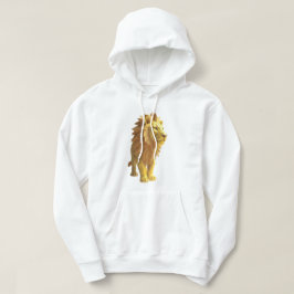 Geometrische Lion Hoodie