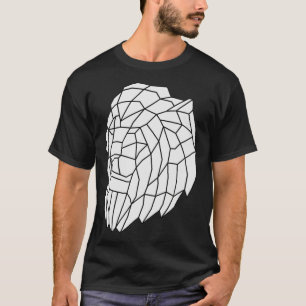 Geometrische Lötkopf-Kontur T-Shirt