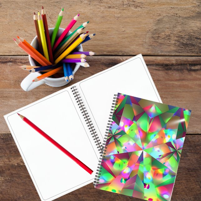 Geometrische Maus: Das Sketchbook Tetrahedron Notizbuch (Von Creator hochgeladen)