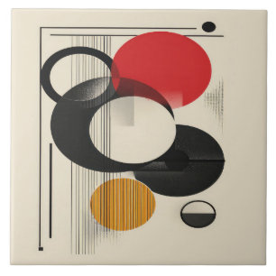 Geometrische Meisterschaft des Mitteljahrs Nr. 5 Fliese