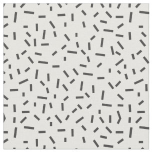 Geometrische minimale schwarze abstrakte Art Stoff