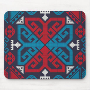 Geometrische Mode klassisch niedlich-trendy bunt Mousepad