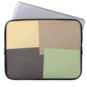 Geometrische moderne Retro-Farben #10 Laptopschutzhülle