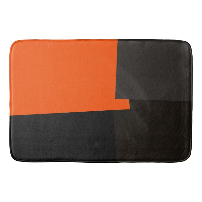 Geometrische moderne Retro-Farben #3 Badematte (Vorderseite)