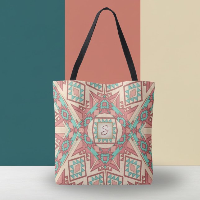 Geometrische moderne Südwest-Muster-Tasche (Von Creator hochgeladen)