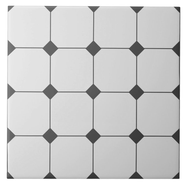 Geometrische Muster für viktorianische Stile Fliese (Vorderseite)