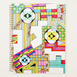 Geometrische Muster Planer