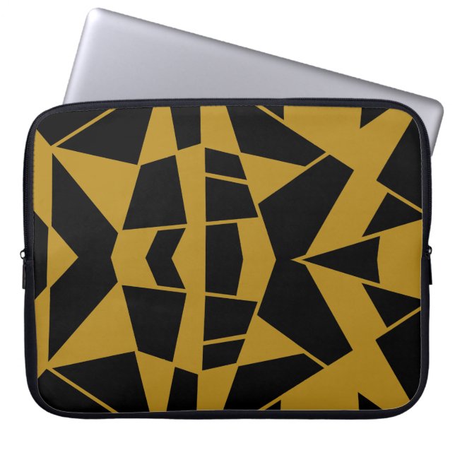 Geometrische Nr. 638 Laptopschutzhülle (Vorderseite)