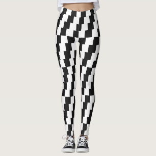 geometrische optische Illusion Leggings