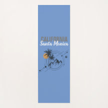 Geometrische Palmen von Santa Monica California