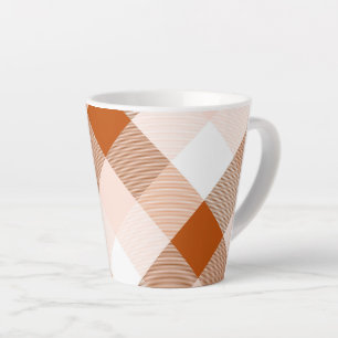 Geometrische Quadrat-Abstraktion 16 Milchtasse