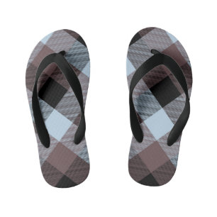 Geometrische Quadratabstraktion 8 Kinderbadesandalen