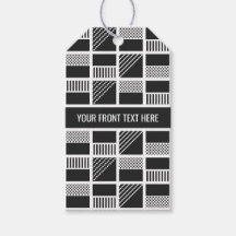 Geometrische Quadrate benutzerdefinierte Geschenkt