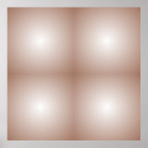 Geometrische Quadrate mit Mocha Mousse Gradient Wh