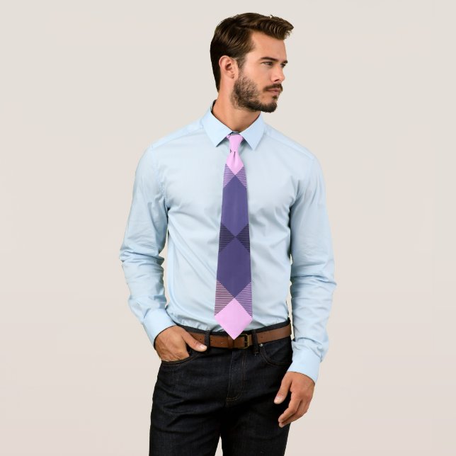 Geometrische quadratische Abstraktion 14 Krawatte (Beispiel)