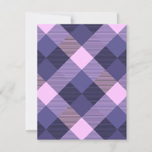Geometrische quadratische Abstraktion 14 Mitteilungskarte