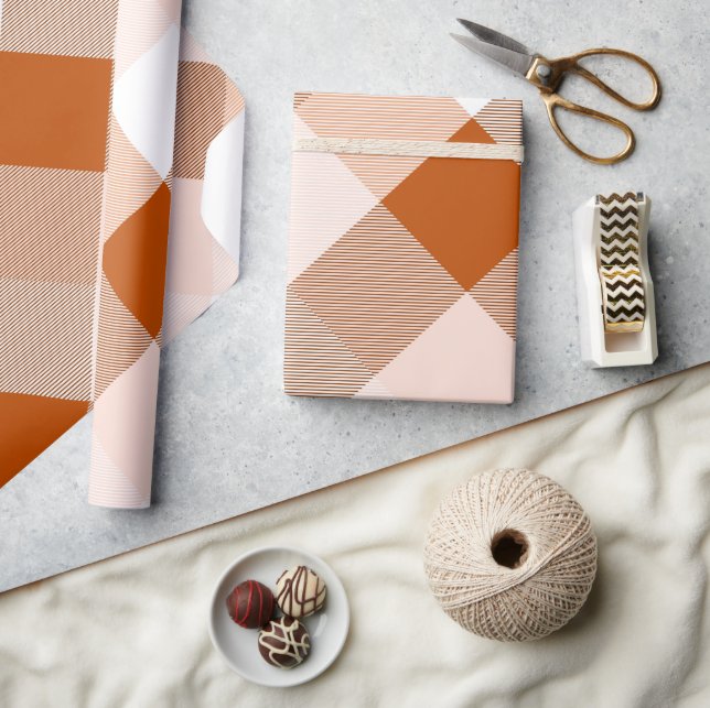 Geometrische quadratische Abstraktion 16 Geschenkpapier (Basteln)