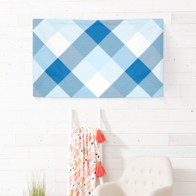 Geometrische quadratische Abstraktion 6 Banner (Insitu)