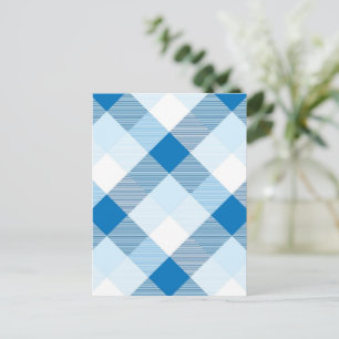 Geometrische quadratische Abstraktion 6 Feiertagspostkarte