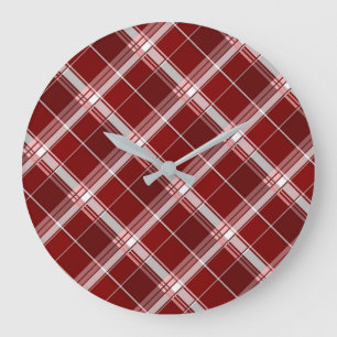 Geometrische quadratische Abstraktion 7 Große Wanduhr