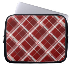 Geometrische quadratische Abstraktion 7 Laptopschutzhülle