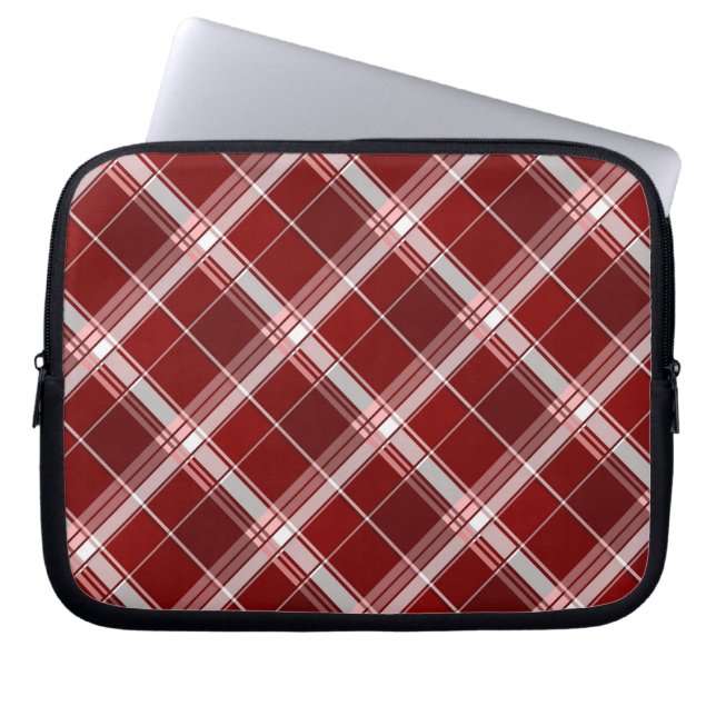 Geometrische quadratische Abstraktion 7 Laptopschutzhülle (Vorderseite)