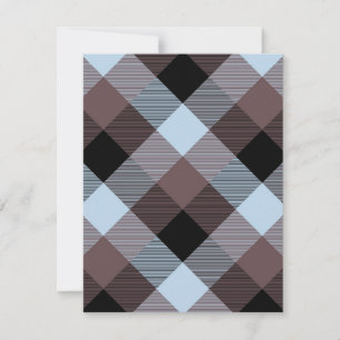 Geometrische quadratische Abstraktion 8 Mitteilungskarte