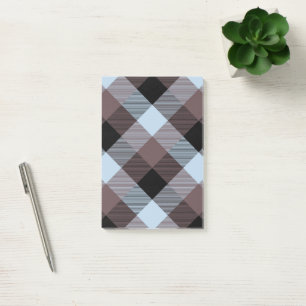 Geometrische quadratische Abstraktion 8 Post-it Klebezettel