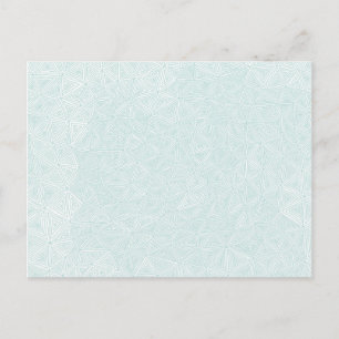 Geometrische Raute Dreiecke Optische Täuschung Postkarte
