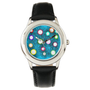 Geometrische Spike Balls Armbanduhr