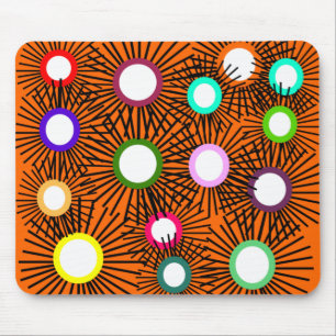 Geometrische Spike Balls Mousepad