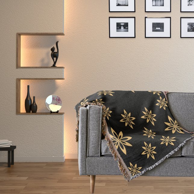 Geometrische, sternähnliche Blume Decke (Von Creator hochgeladen)