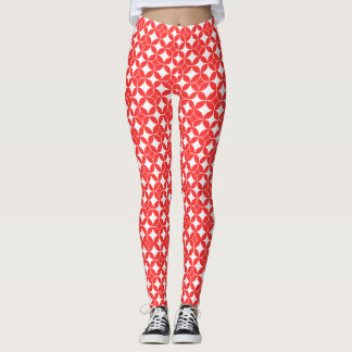 Geometrische Sternexplosion Leggings