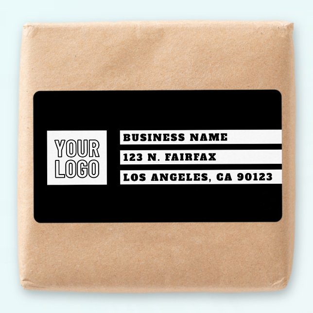 Geometrische Streifen für Ihre Logos | Schwarz/Wei (Von Creator hochgeladen)