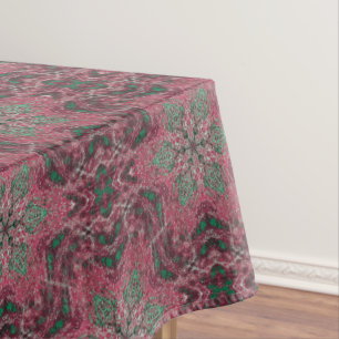 geometrische Struktur der Folk Tischdecke