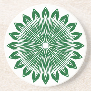 Geometrische Sun-Untersetzer Getränkeuntersetzer