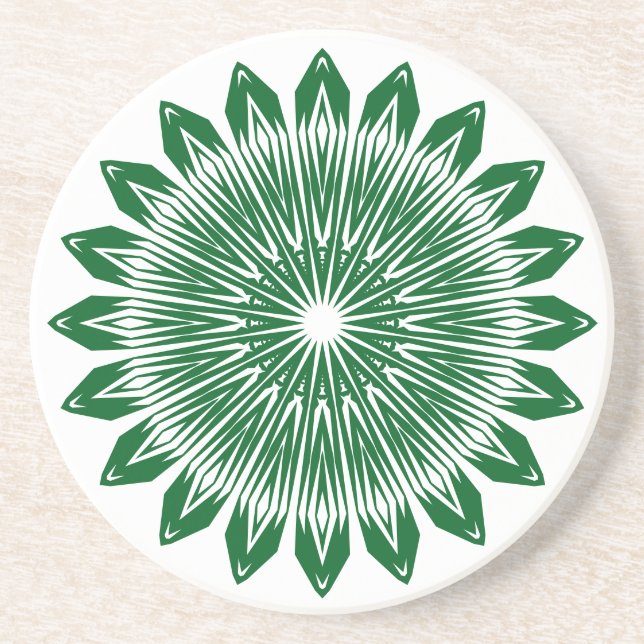 Geometrische Sun-Untersetzer Getränkeuntersetzer (Vorne)