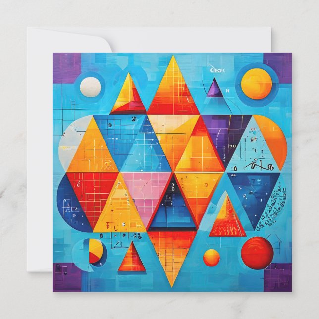 Geometrische Symbole Abstrakt #09 (Vorderseite)