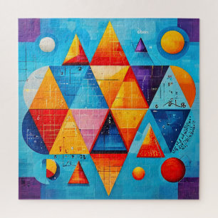 Geometrische Symbole Abstrakt #09 Puzzle
