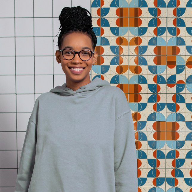 Geometrische Symmetrie des Art Deco Fliese (Von Creator hochgeladen)