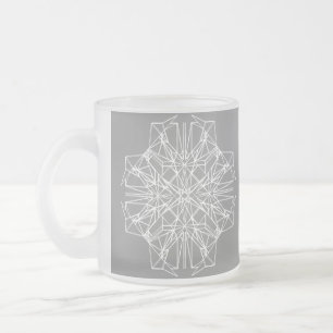 Geometrische Symmetrie Mattglastasse