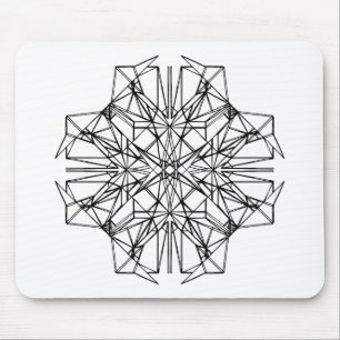 geometrische Symmetrie Mousepad