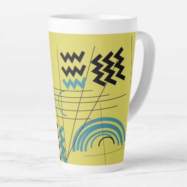 Geometrische Tasse (Rechte Ecke)