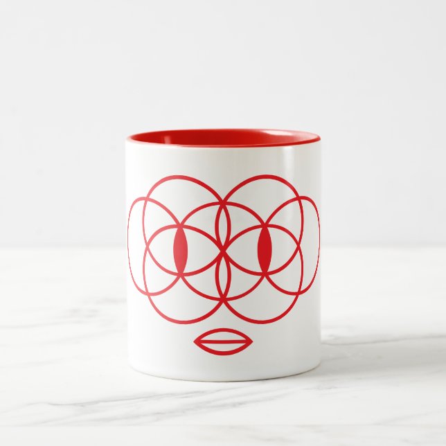 Geometrische Tasse (Mittel)