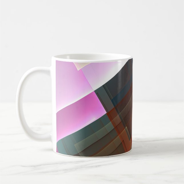 Geometrische Texturierung Kaffeetasse (Links)