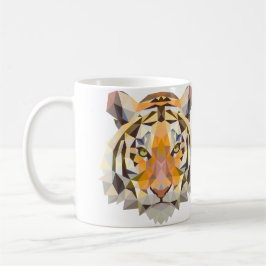 Geometrische Tiger-Tasse Kaffeetasse